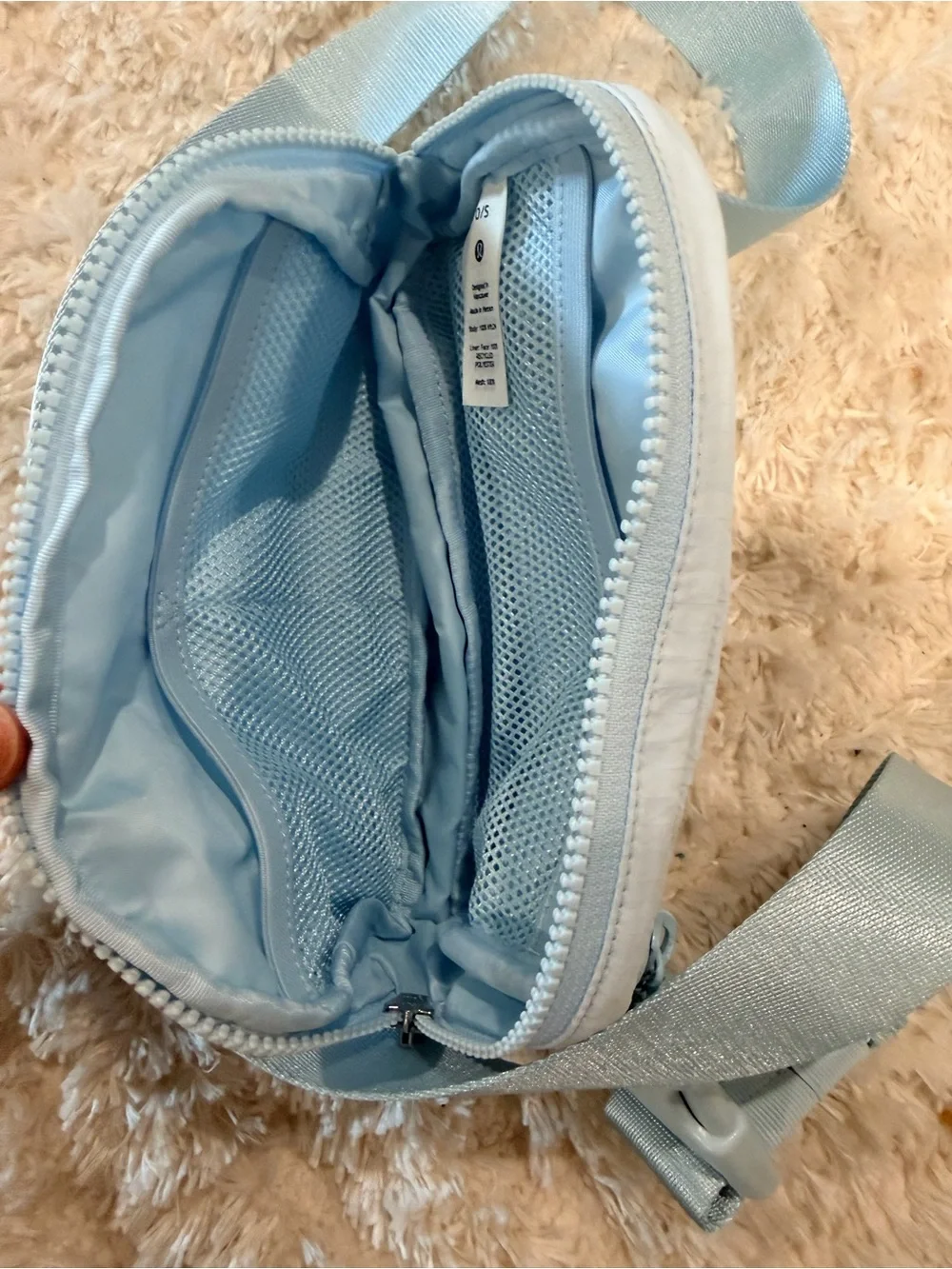 lululemon athletica Light Blue Crossbody Belt Bag - Picture 4 of 5